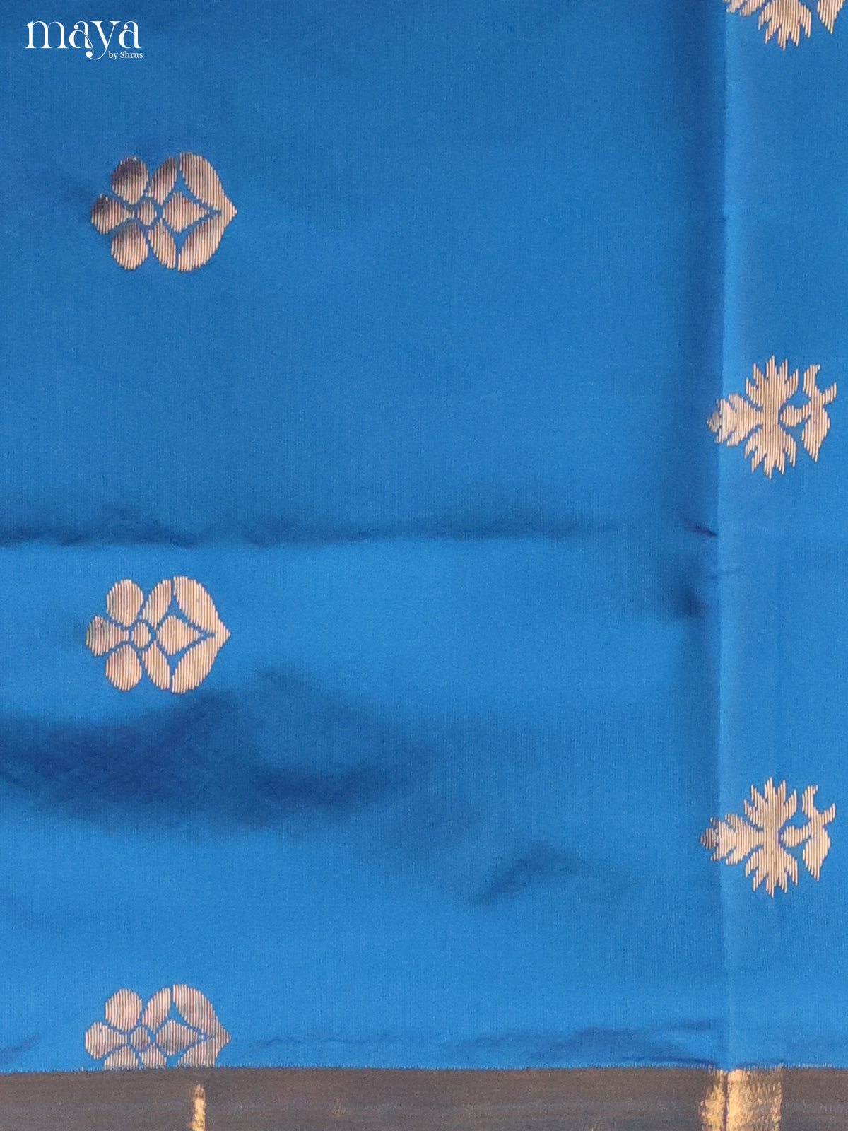 MDH26156-semi softsilk salwar Unstitch