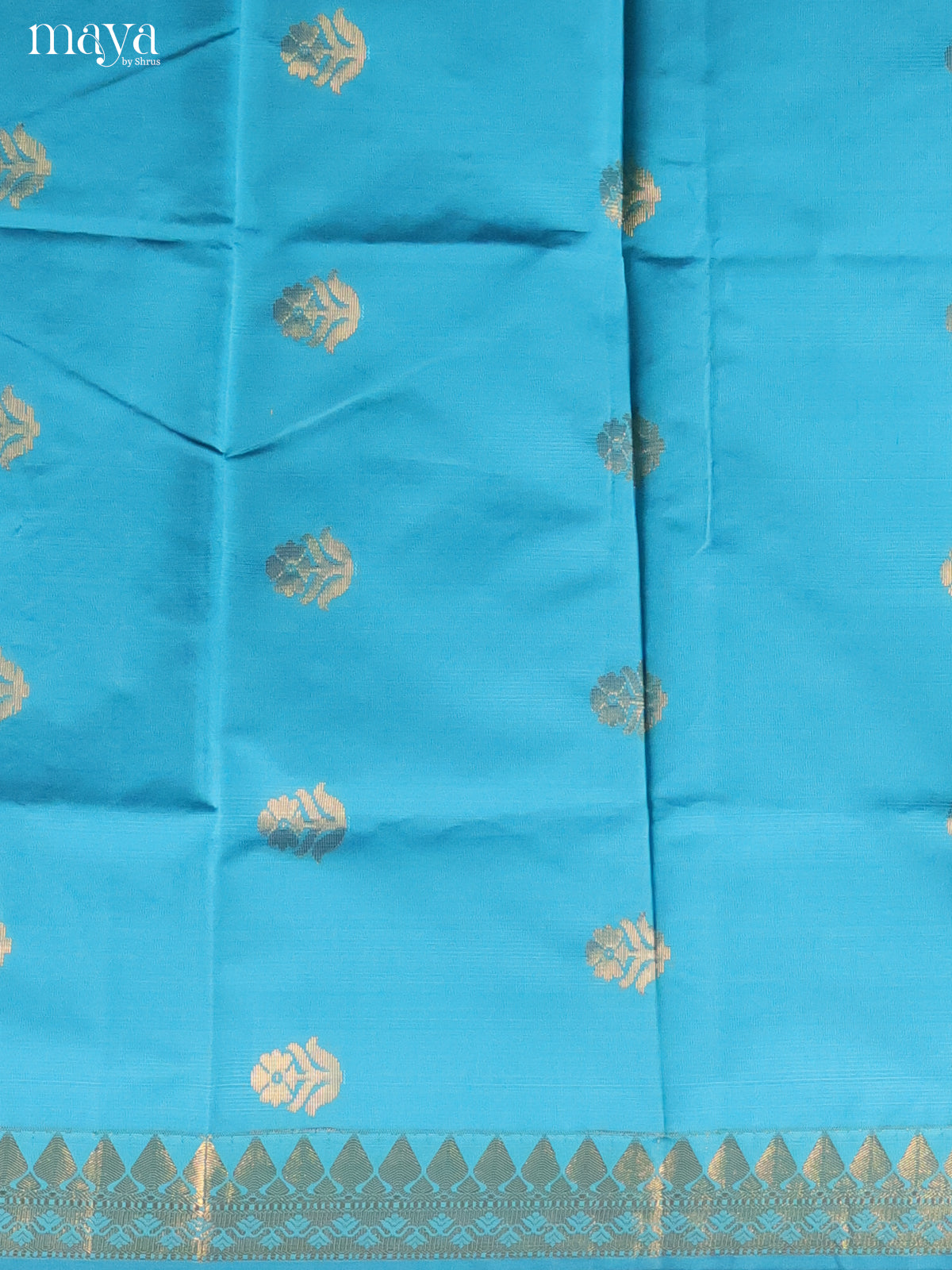 MDH26160-semi softsilk salwar Unstitch