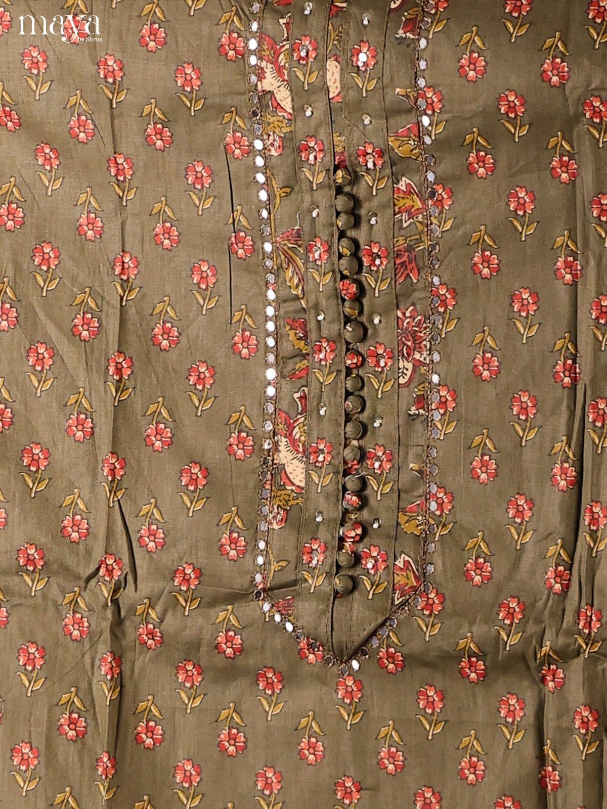 MDI02066-Chanderi salwar Unstitch