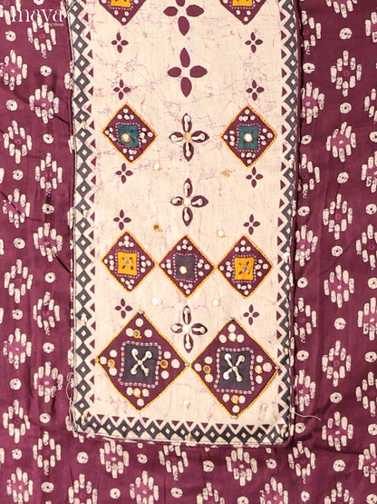 MDI02071-Chanderi salwar Unstitch