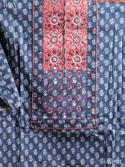 MDI02086-Chanderi salwar Unstitch