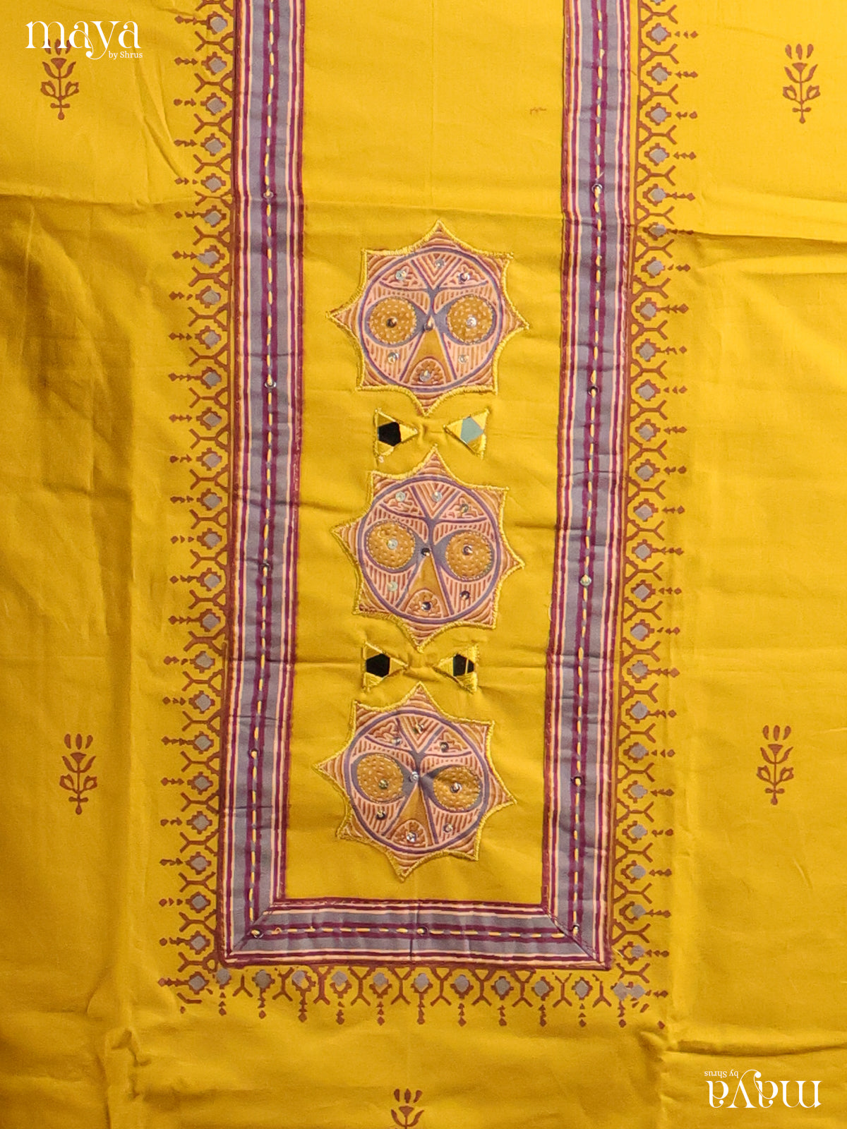 MDI02204-Ajrakh Salwar Unstitch