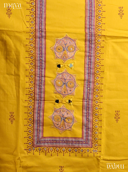 MDI02204-Ajrakh Salwar Unstitch