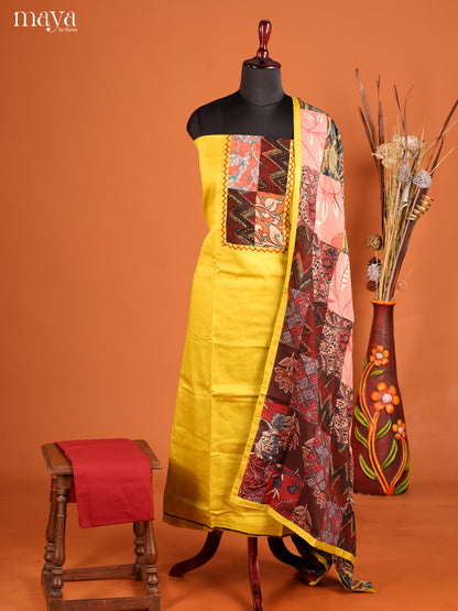 MDI02322-Ajrakh Salwar Unstitch