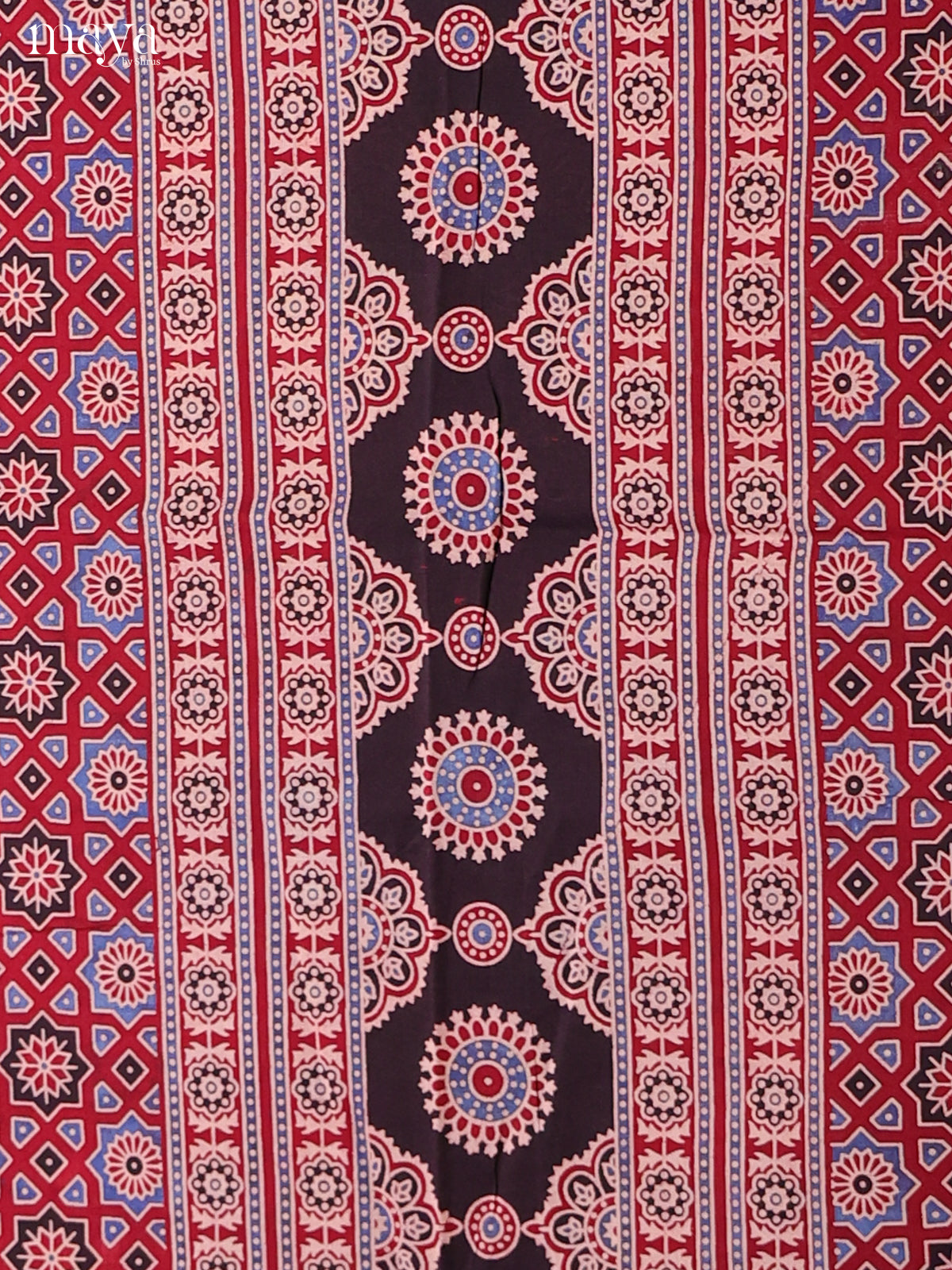 MDI02391-Ajrakh Salwar Unstitch