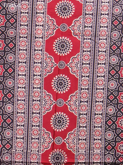 Black & Cream -Ajrakh Salwar Unstitch