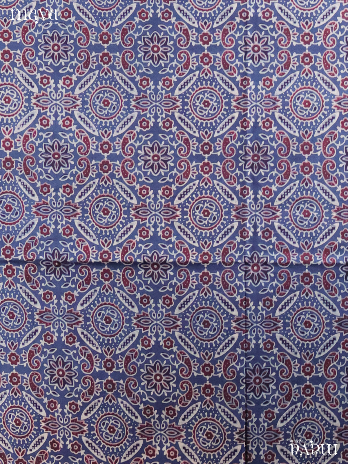 MDI02423-Ajrakh Salwar Unstitch