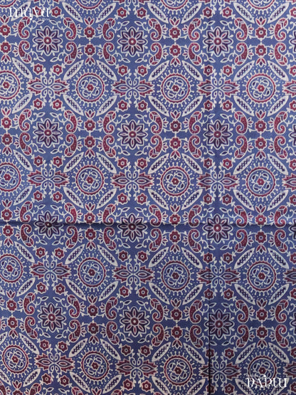 MDI02423-Ajrakh Salwar Unstitch