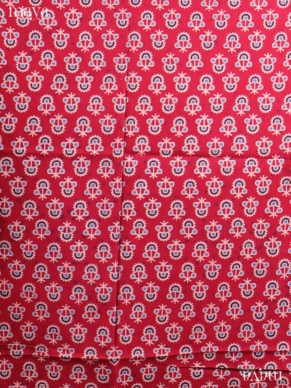 MDI02432-Ajrakh Salwar Unstitch