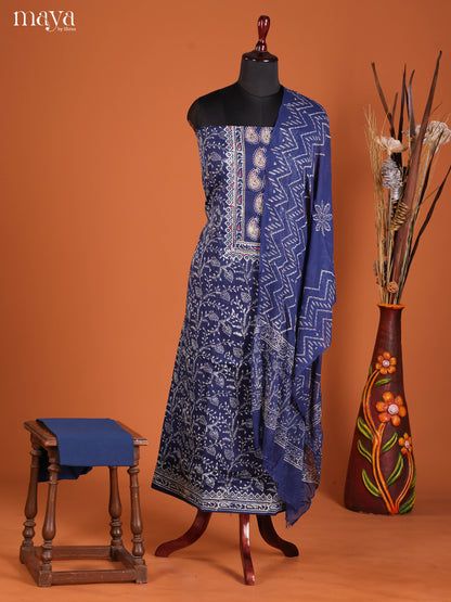MDI22017-Ajrakh Salwar Unstitch
