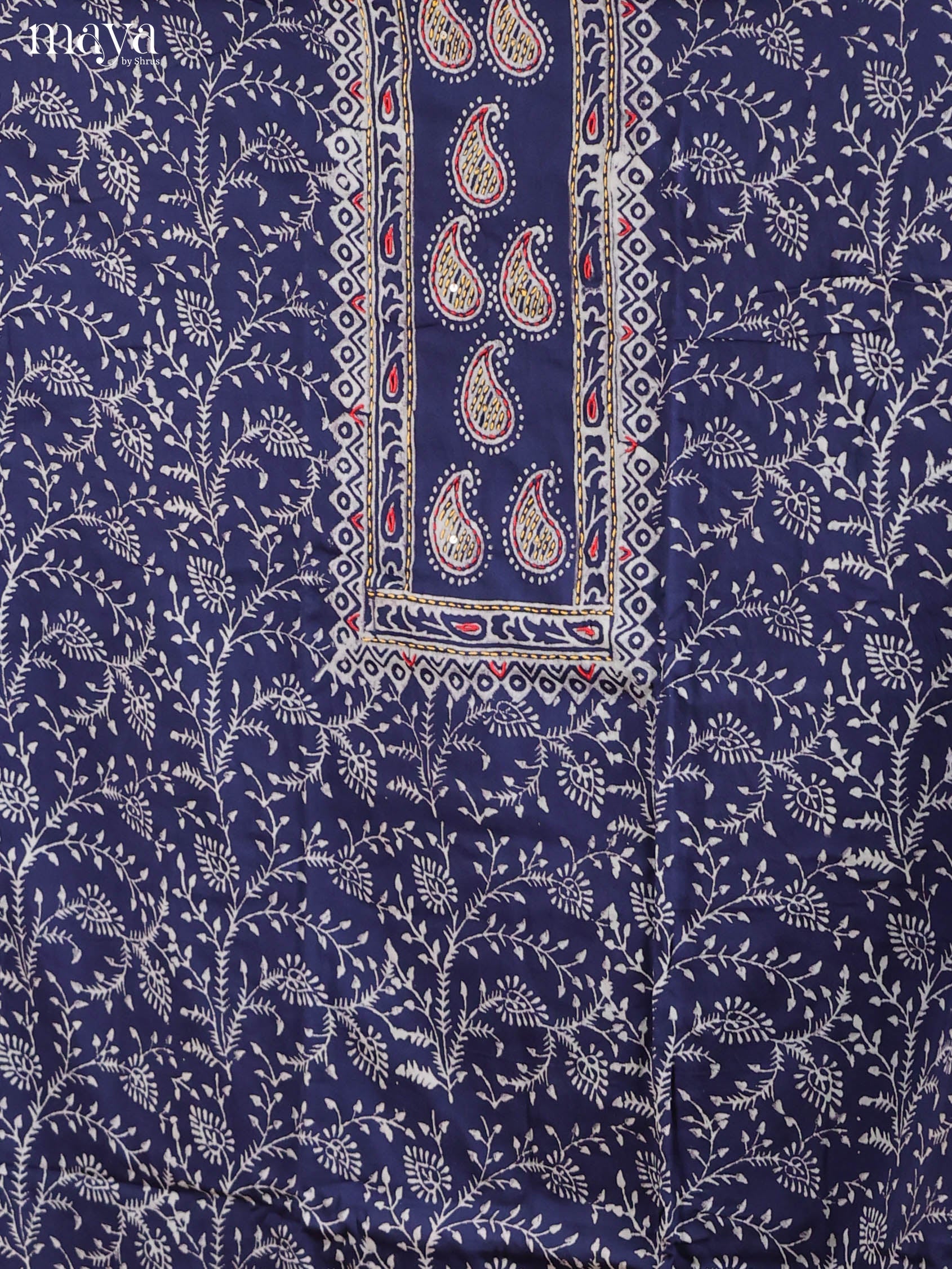 MDI22017-Ajrakh Salwar Unstitch