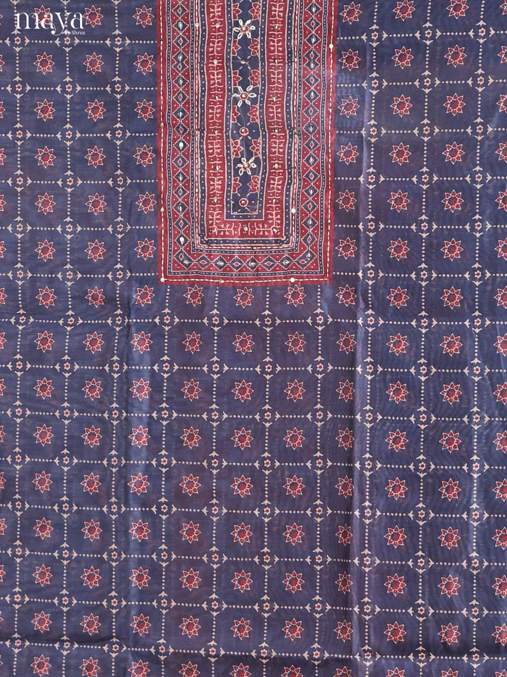 MDI22019-Ajrakh Salwar Unstitch