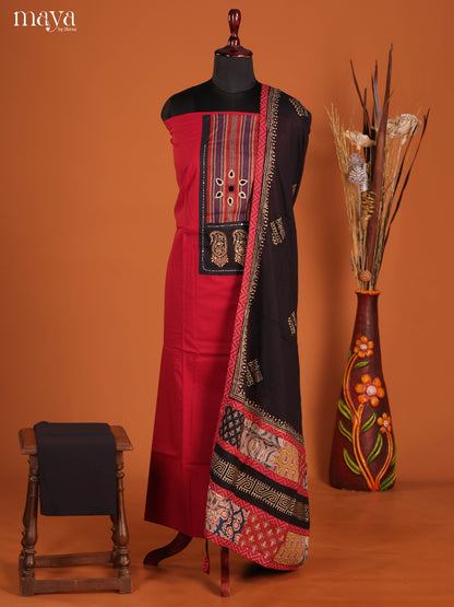 MDJ03015-Ajrakh Salwar Unstitch