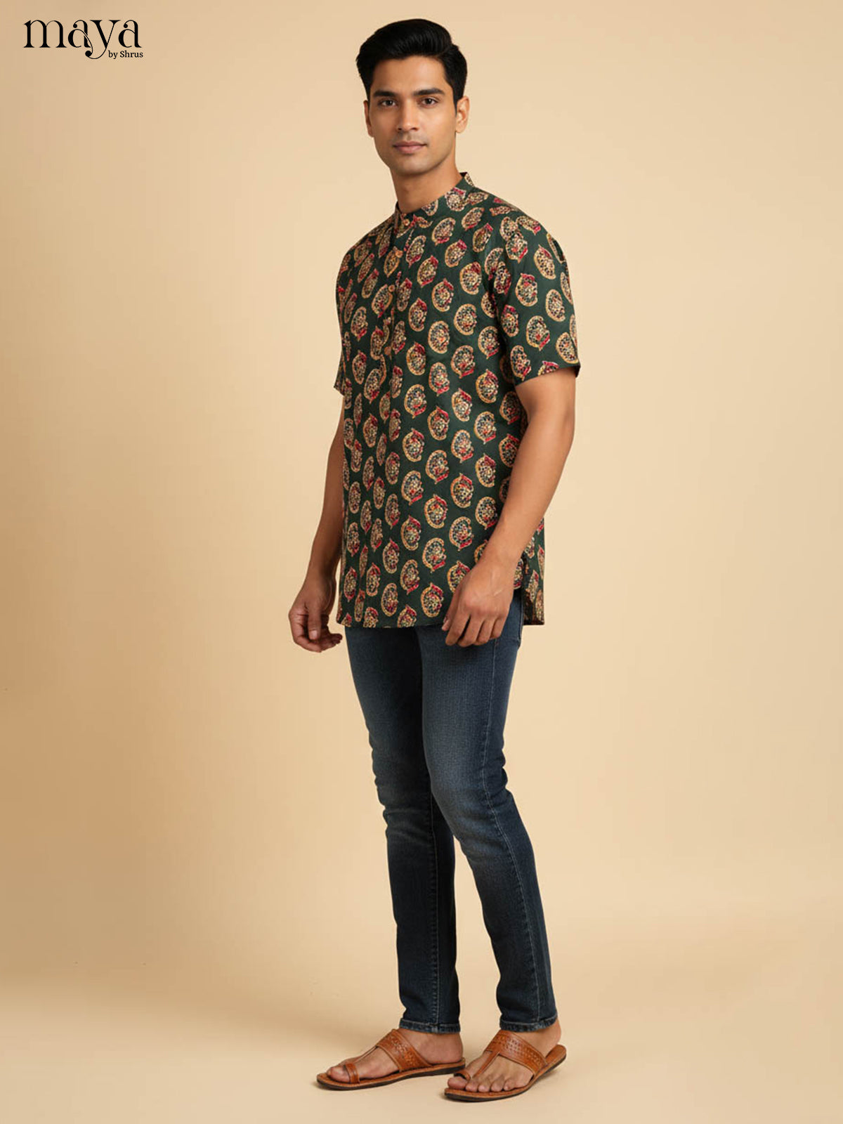 MDJ04016-Readymade Mens Kurta