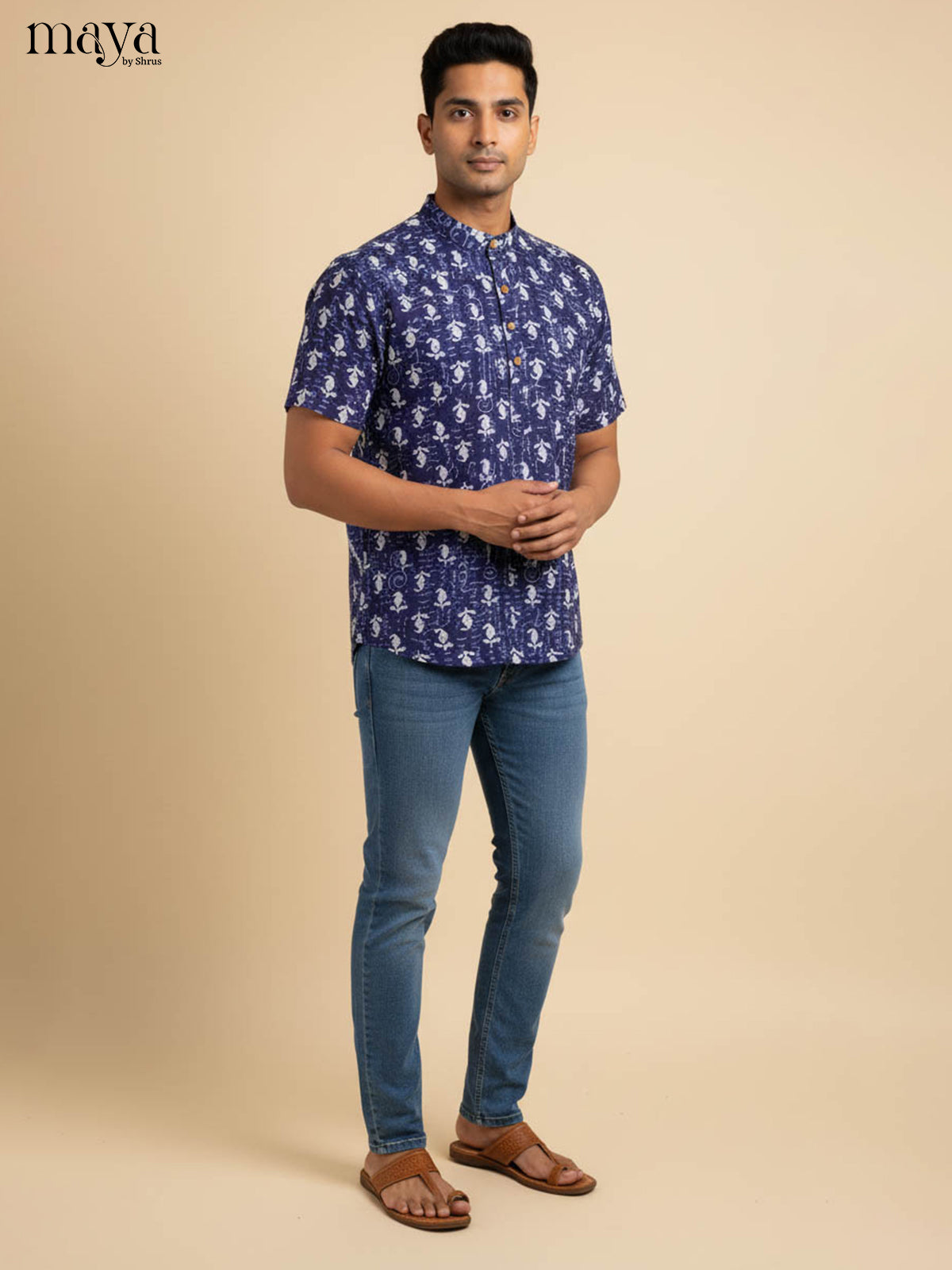 MDJ04019-Readymade Mens Kurta