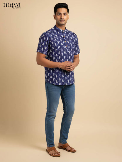 MDJ04019-Readymade Mens Kurta