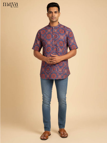 MDJ04023-Readymade Mens Kurta