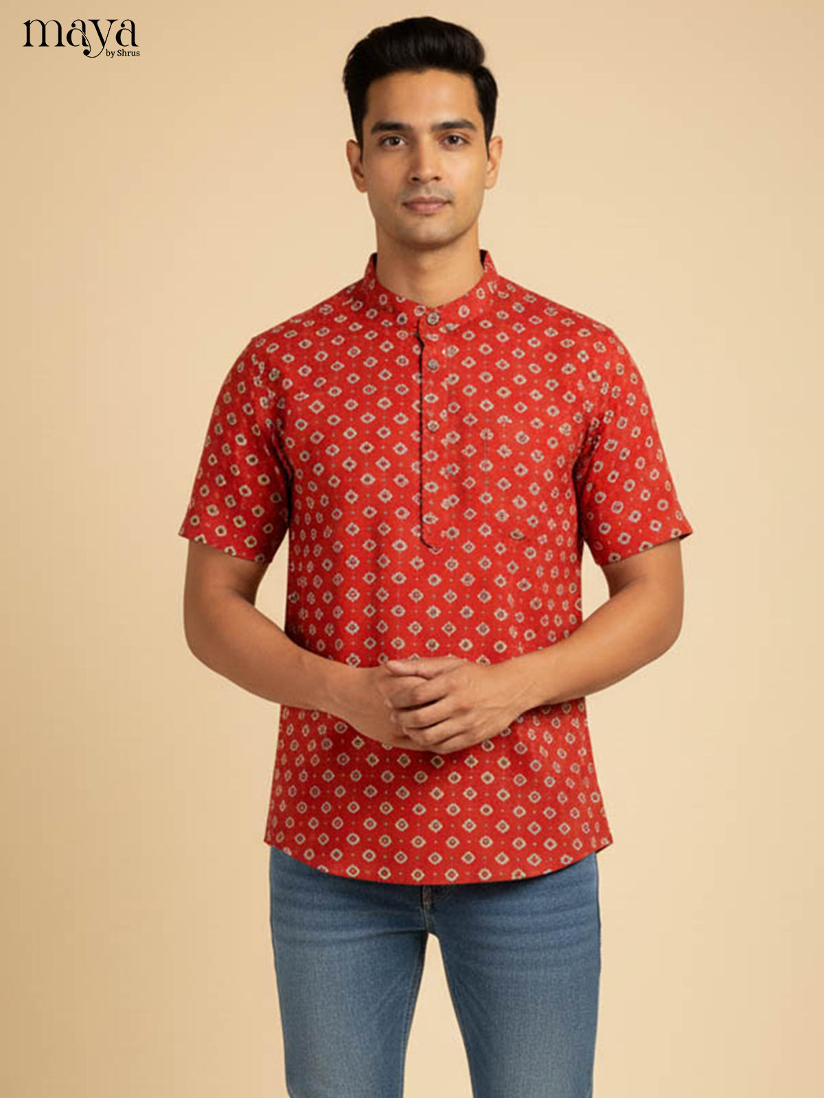 MDJ04026-Readymade Mens Kurta