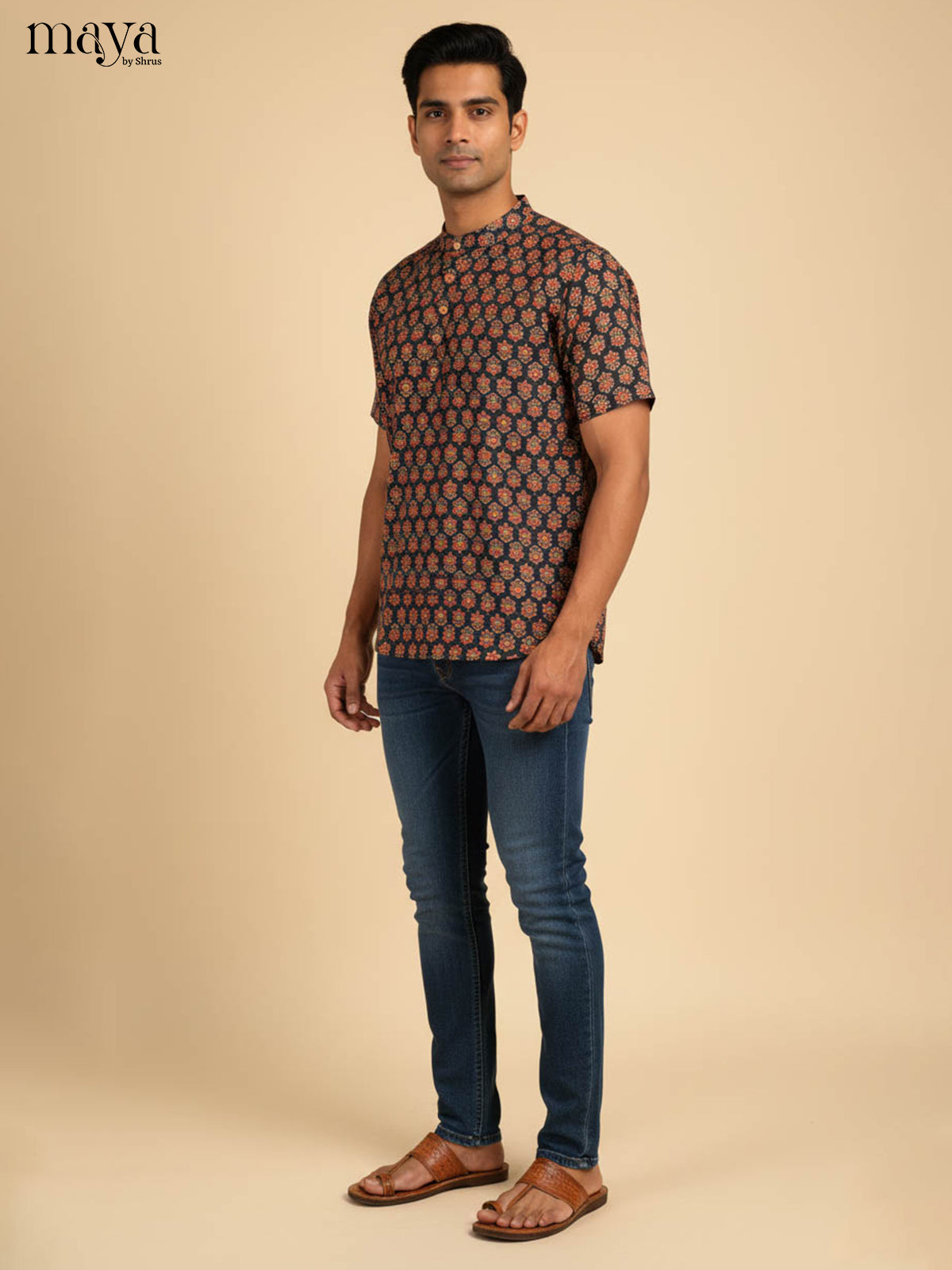 MDJ04032-Readymade Mens Kurta