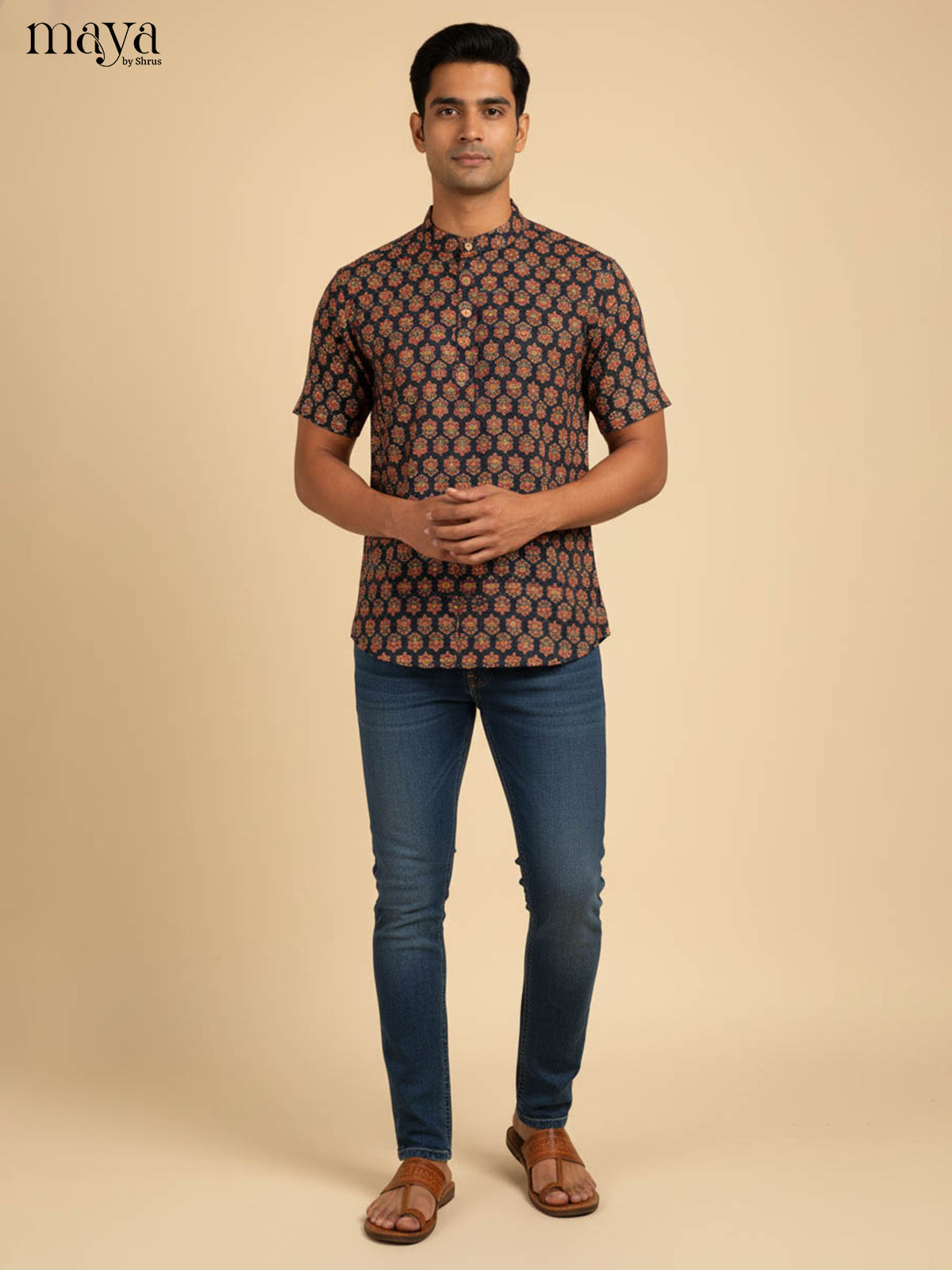 MDJ04032-Readymade Mens Kurta