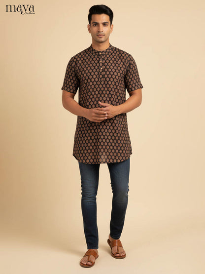 MDJ04033-Readymade Mens Kurta