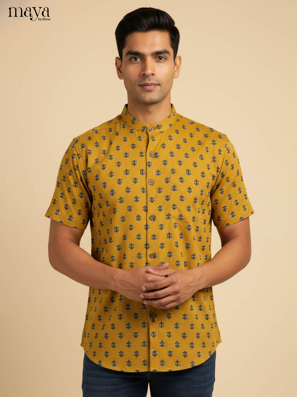 MDJ04035-Readymade Mens Kurta