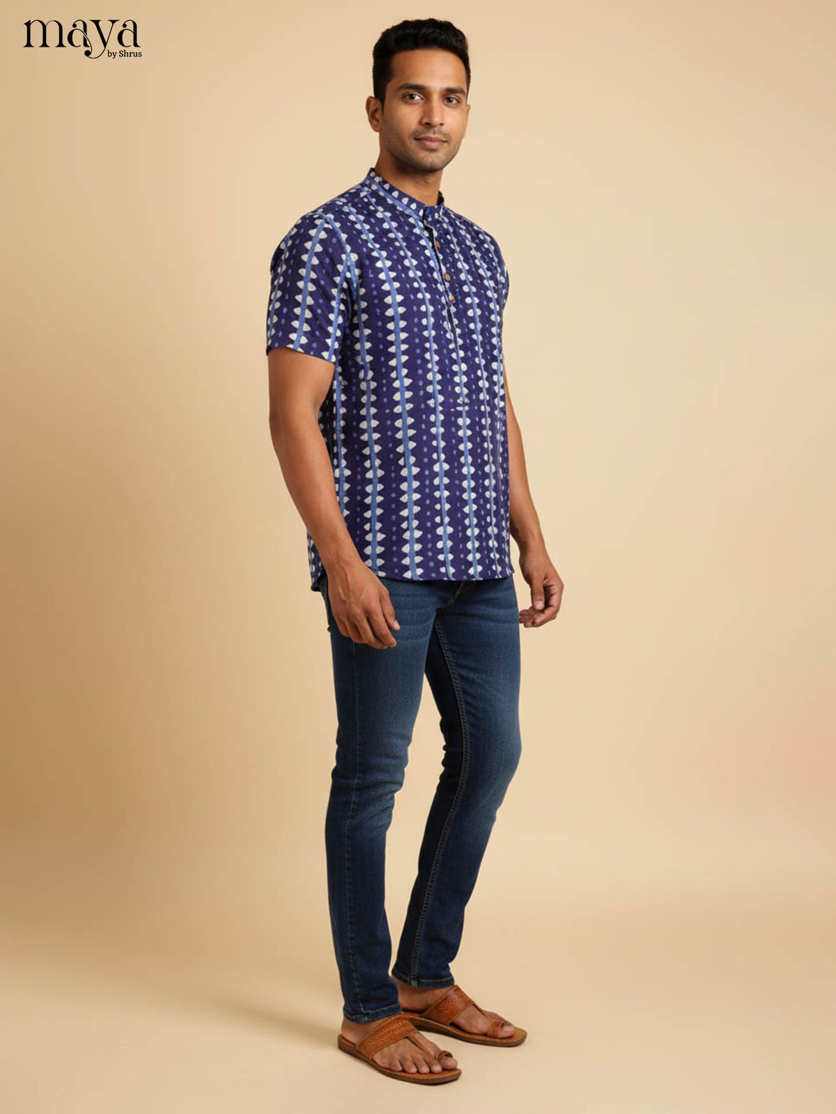 MDJ04038-Readymade Mens Kurta