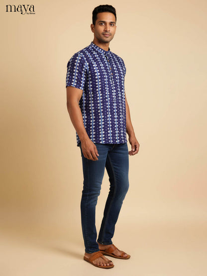 MDJ04038-Readymade Mens Kurta