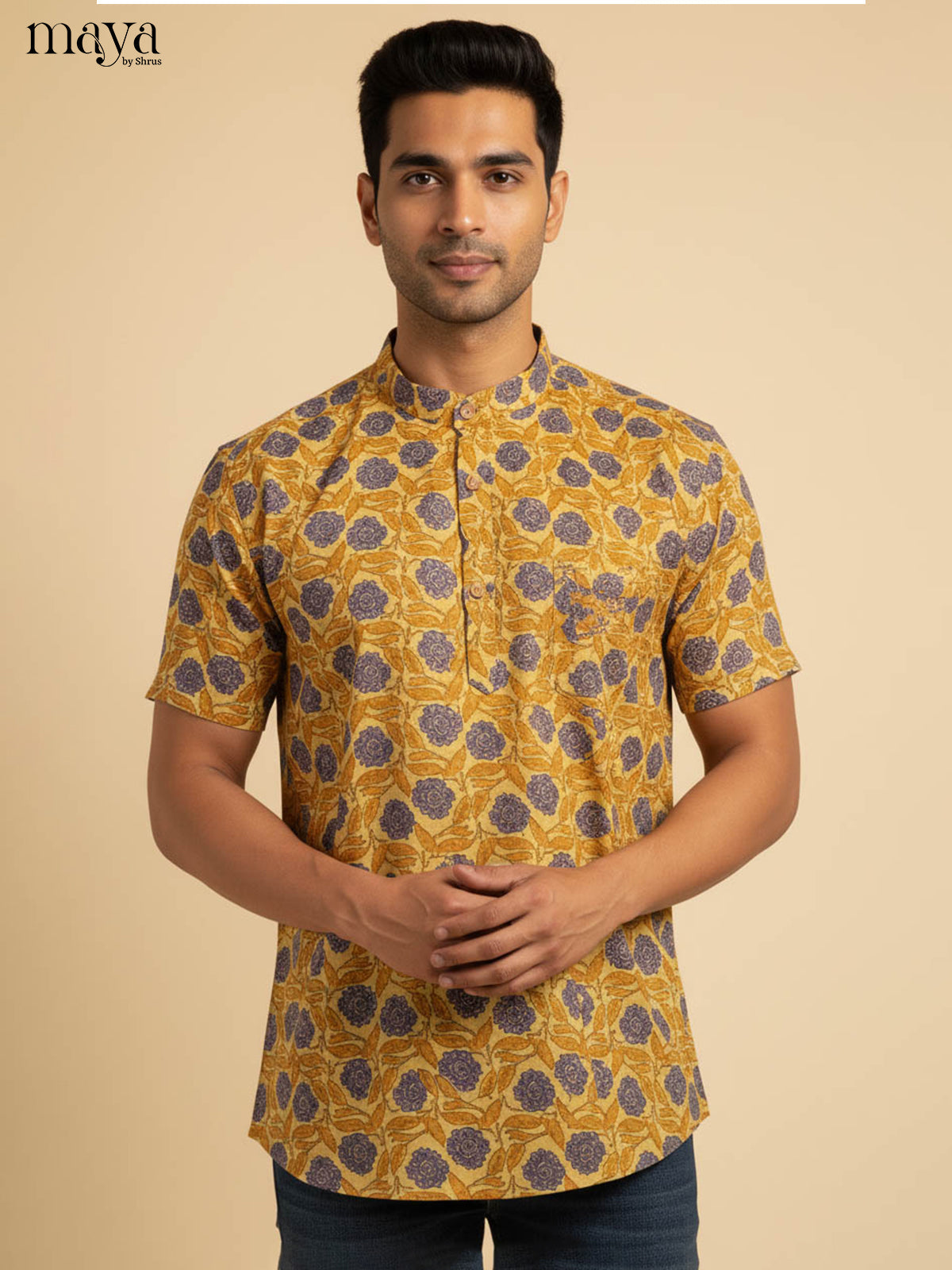 MDJ04039-Readymade Mens Kurta