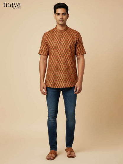 MDJ04043-Readymade Mens Kurta