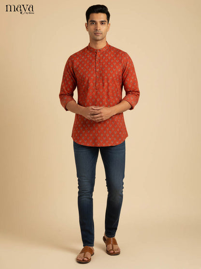 MDJ04048-Readymade Mens Kurta