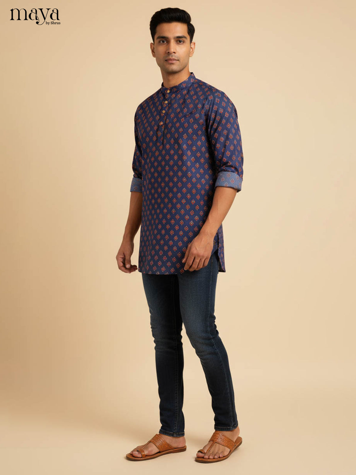 MDJ04050-Readymade Mens Kurta