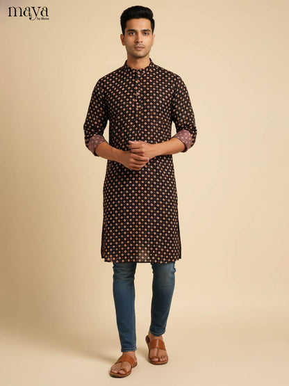MDJ04052-Readymade Mens Kurta