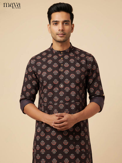 MDJ04054-Readymade Mens Kurta