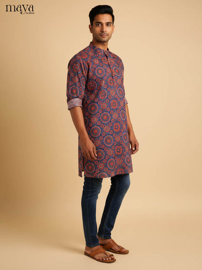 MDJ04057-Readymade Mens Kurta