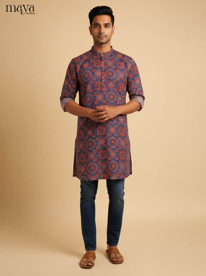 MDJ04057-Readymade Mens Kurta
