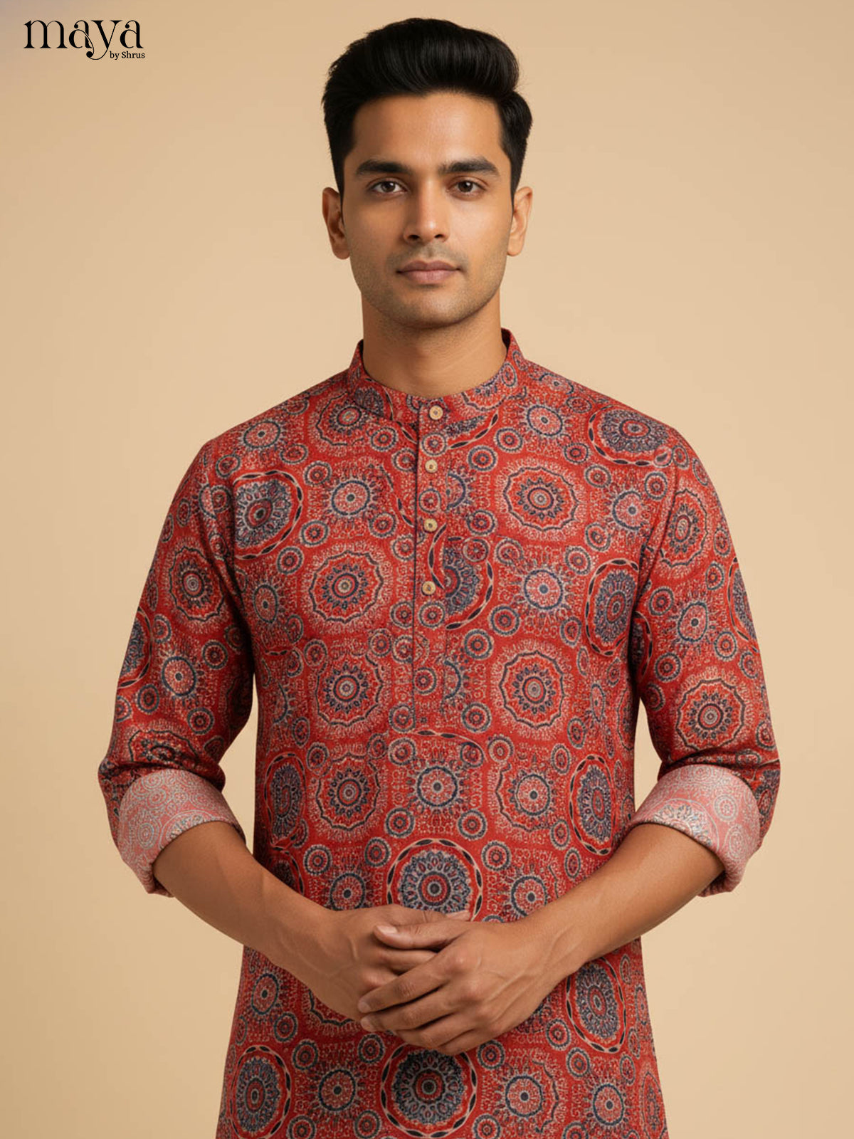 MDJ04058-Readymade Mens Kurta