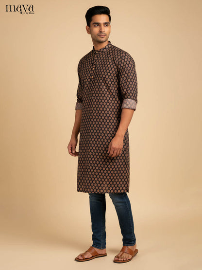 MDJ04063-Readymade Mens Kurta