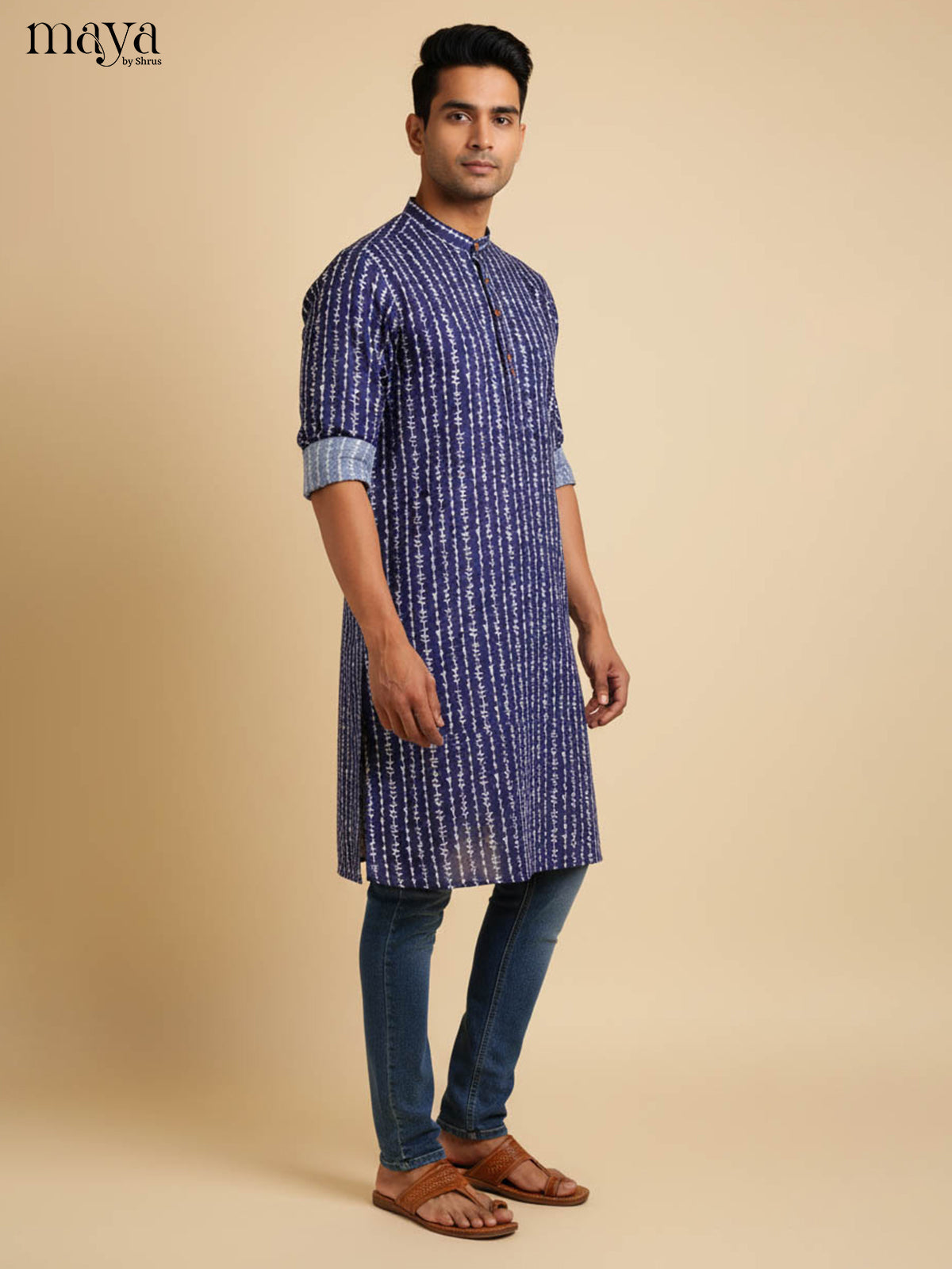MDJ04066-Readymade Mens Kurta