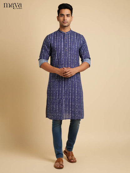 MDJ04066-Readymade Mens Kurta