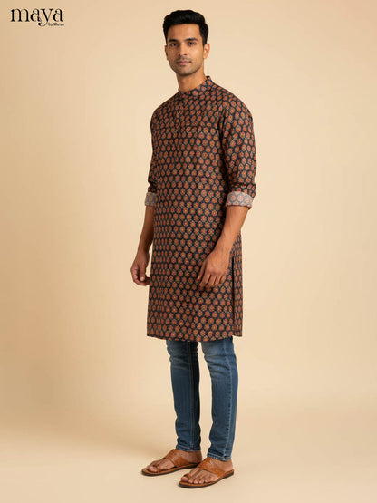 MDJ04067-Readymade Mens Kurta