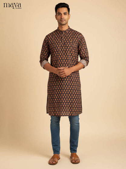 MDJ04067-Readymade Mens Kurta