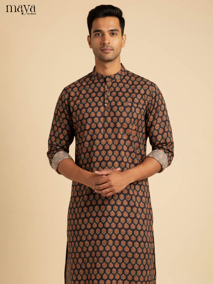 MDJ04067-Readymade Mens Kurta