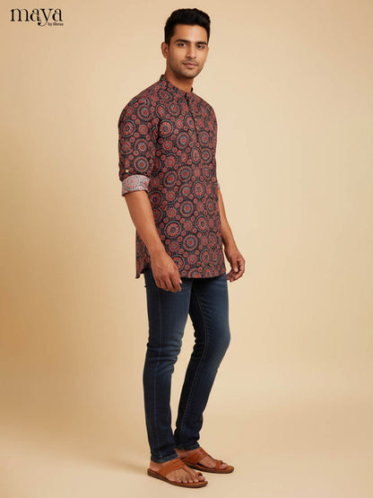 MDJ04069-Readymade Mens Kurta