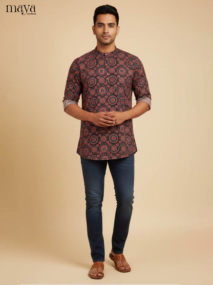 MDJ04069-Readymade Mens Kurta