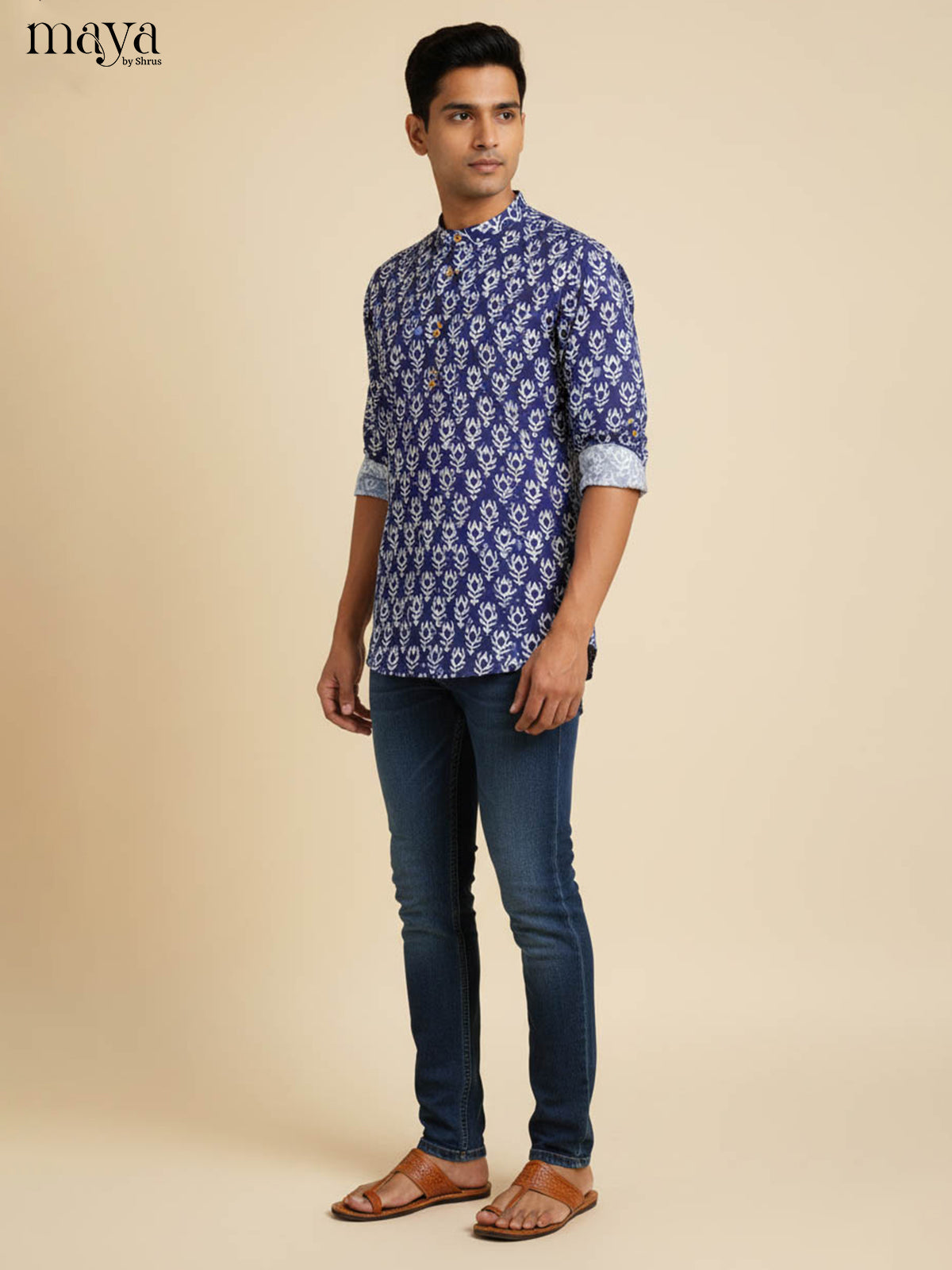 MDJ04072-Readymade Mens Kurta