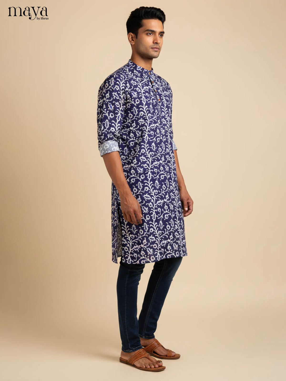 MDJ04073-Readymade Mens Kurta