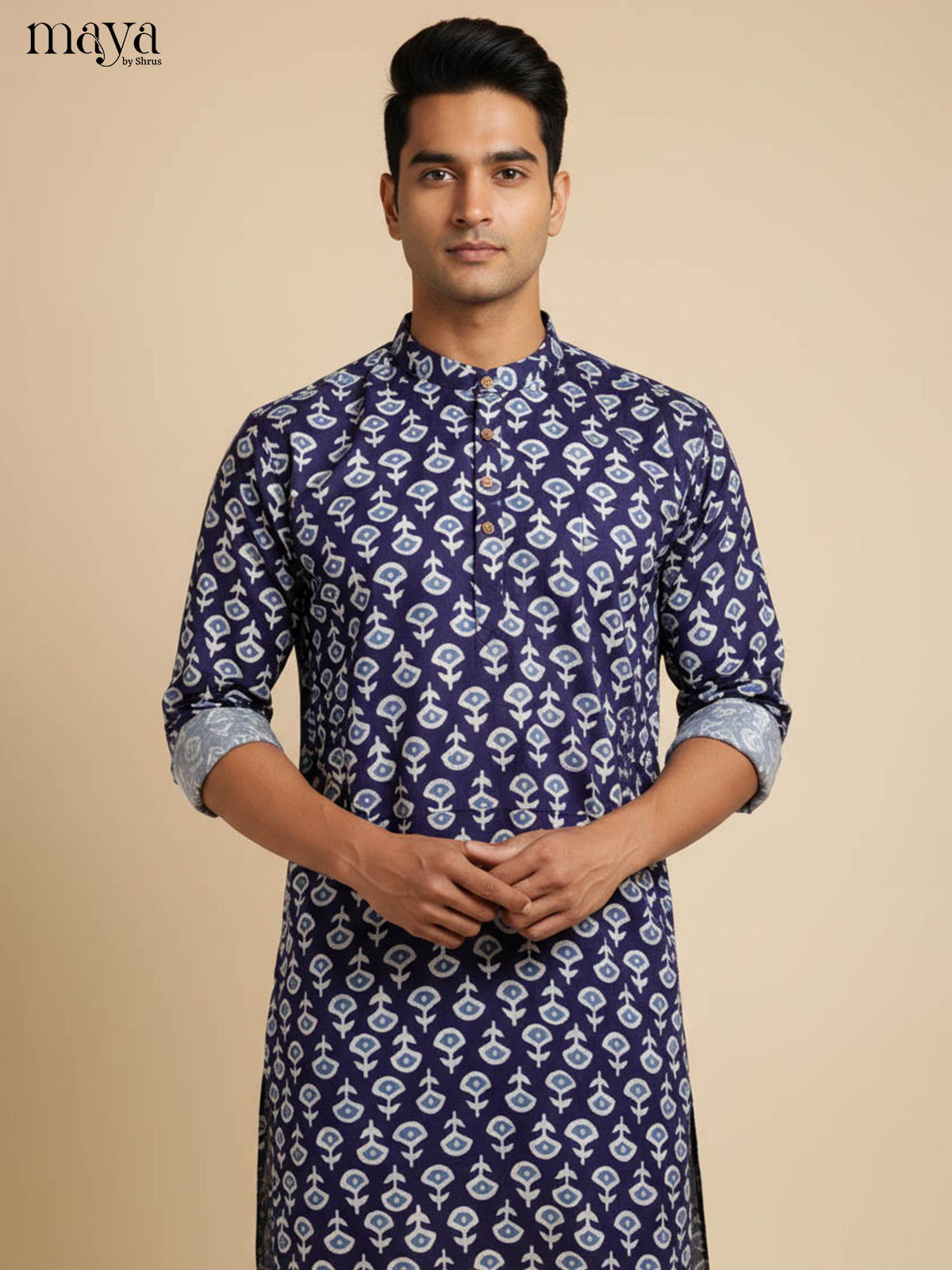 MDJ04076-Readymade Mens Kurta