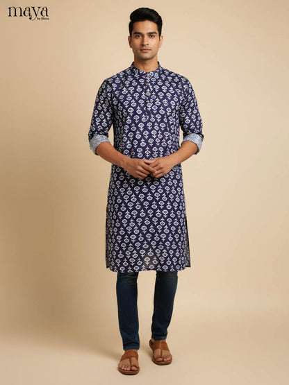 MDJ04076-Readymade Mens Kurta