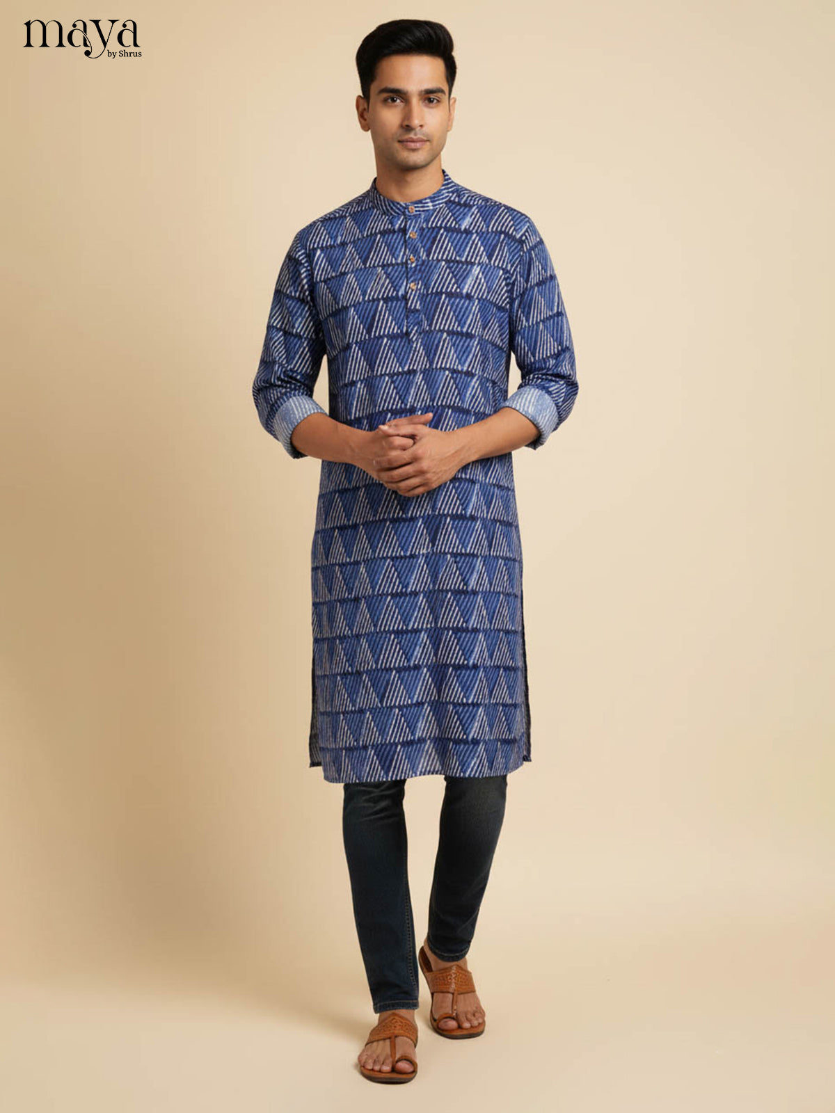 MDJ04078-Readymade Mens Kurta
